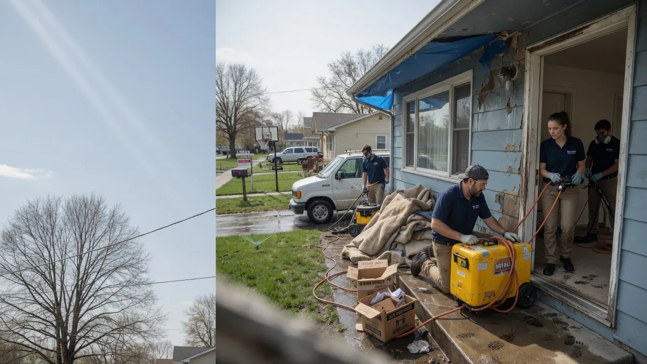 Basement Flood Cleanup in Corunna, IN near me